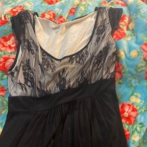 Black lace summer top
